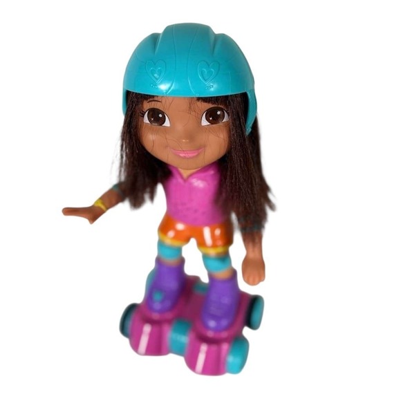 Dora the Explorer Skate Spin Dora & Boots Roller Skating Friends Forever Tested - Picture 2 of 5
